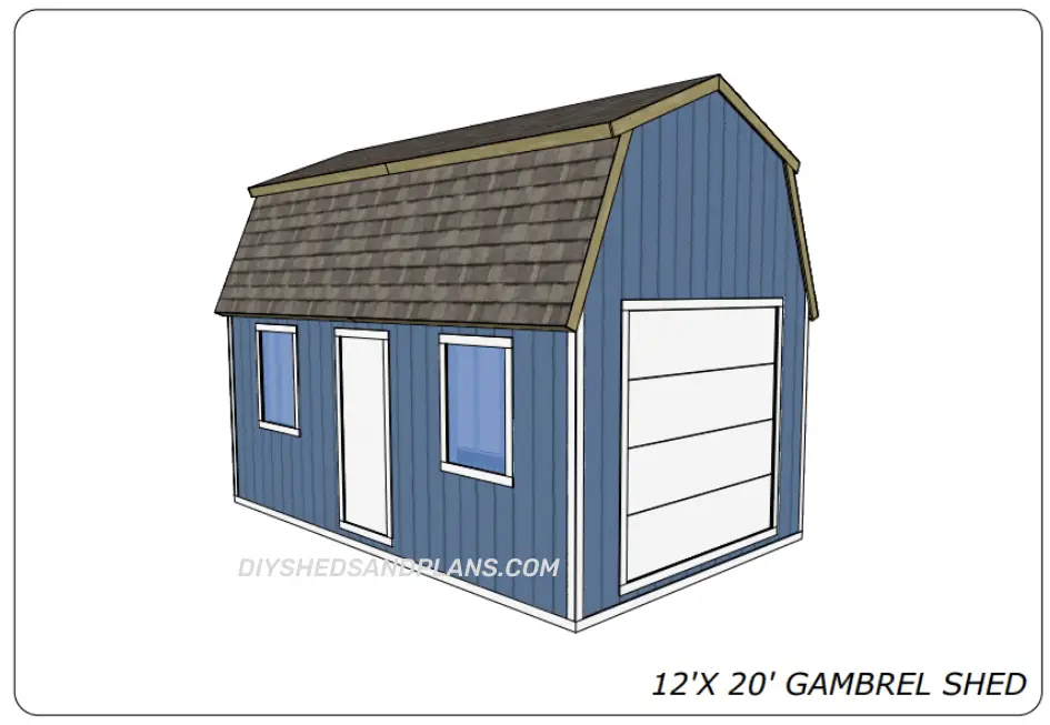 12x20 shed plans