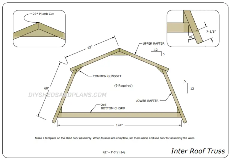 12x20 shed plans