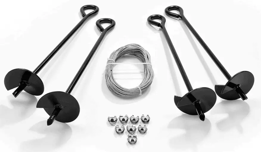 Ground Anchors For Sheds (Review) 8 Best Storage Shed Anchor Kit