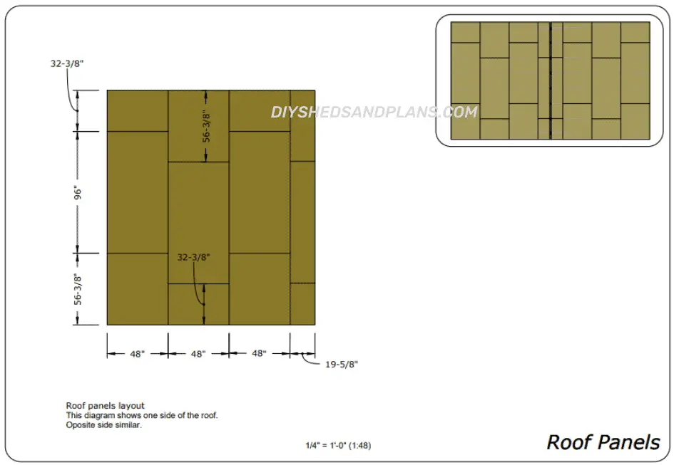 14x24 Shed Plans