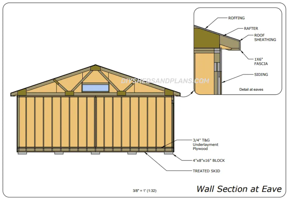 14x24 Shed Plans