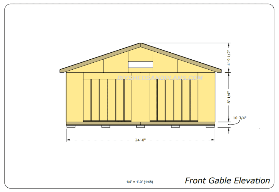 14x24 Shed Plans