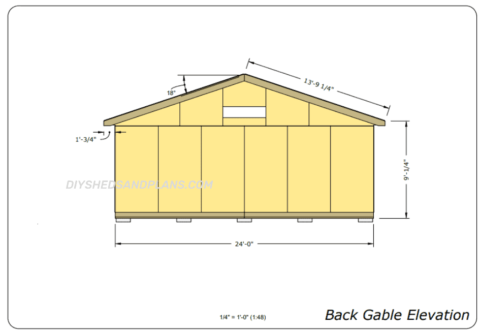 14x24 Shed Plans