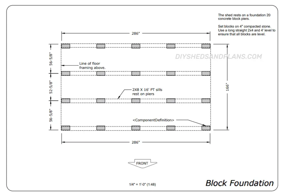 14x24 Shed Plans