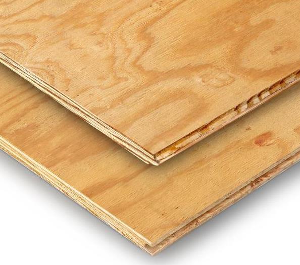 Tongue and Groove Plywood Sheathing