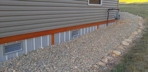 Metal Shed Skirting Ideas