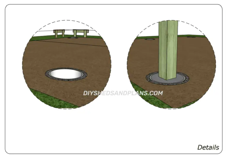 Post And Beam Shed Foundation Free Easy DIY