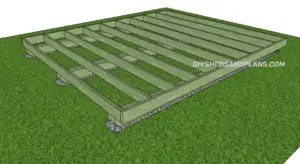How To Build A Shed Floor On Skids