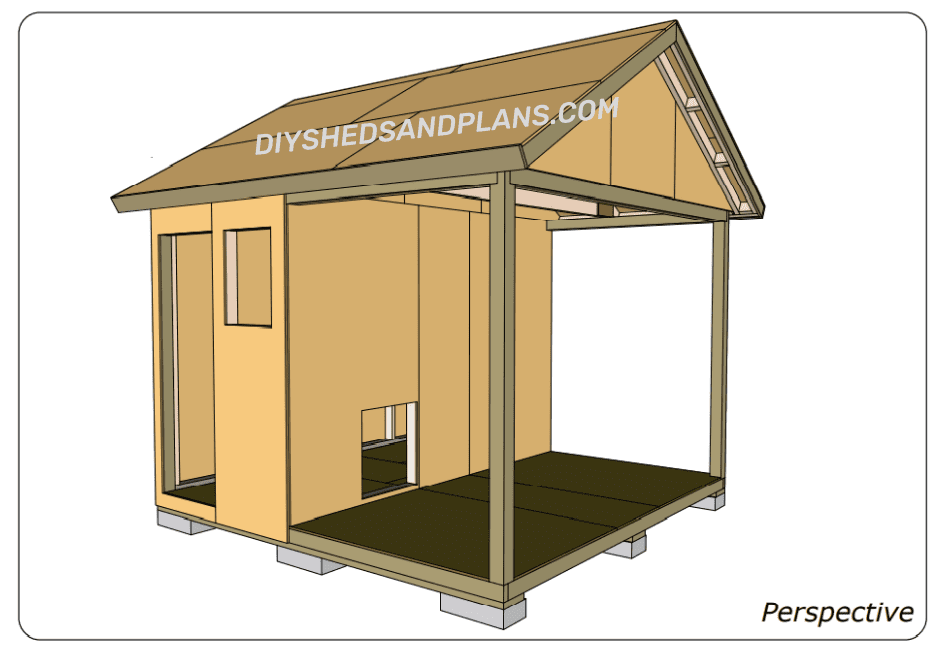 Dog House Plans with Porch