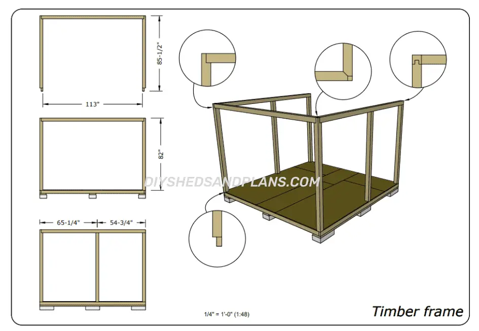 Dog House Plans with Porch