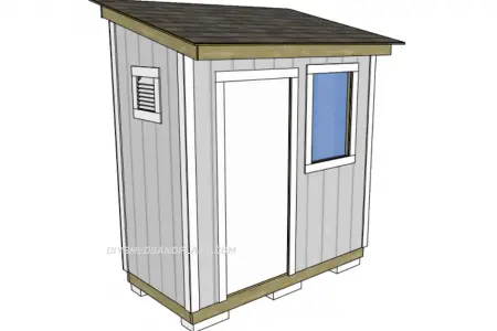 4x8 Lean To Shed Plans